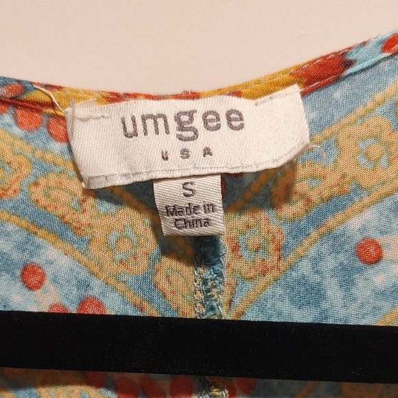 Chic Boho UMGEE Colorful Long Sleeve Lightweight Cardigan Overtop - Picture 7 of 7